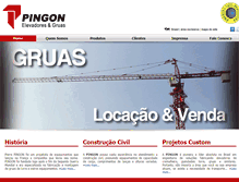 Tablet Screenshot of pingon.com.br